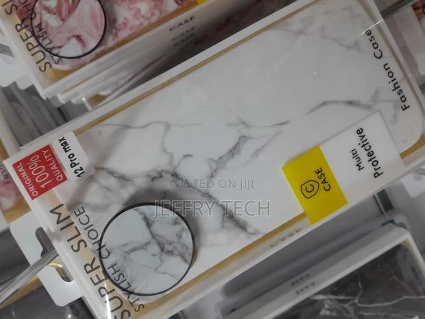 Apple iPhone 12 Pro Max Skin White Marble - thumbnail 2