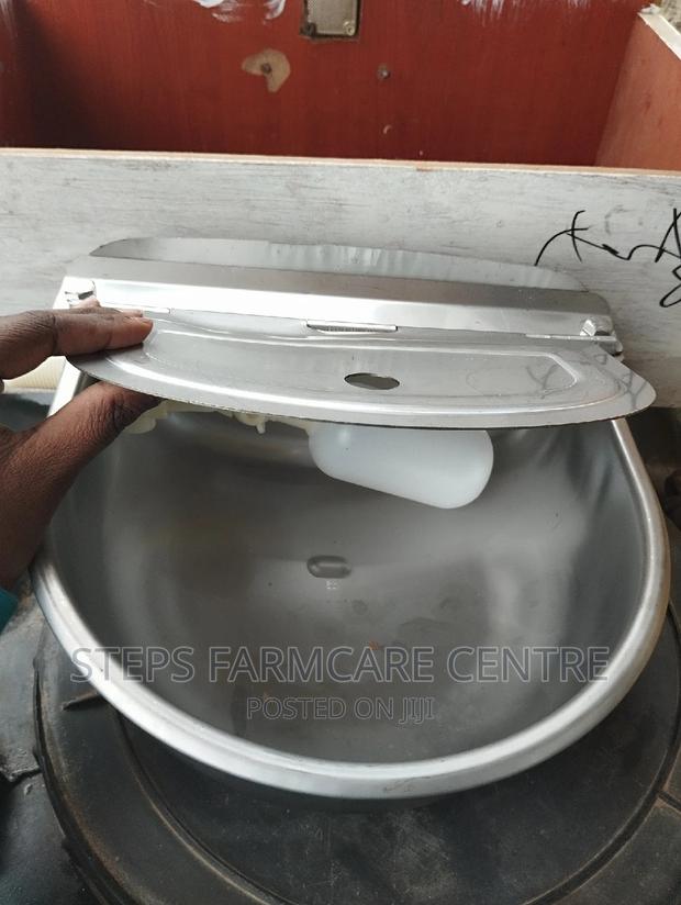 Stainless Steel Automatic Cow Drinker With Ball Valve