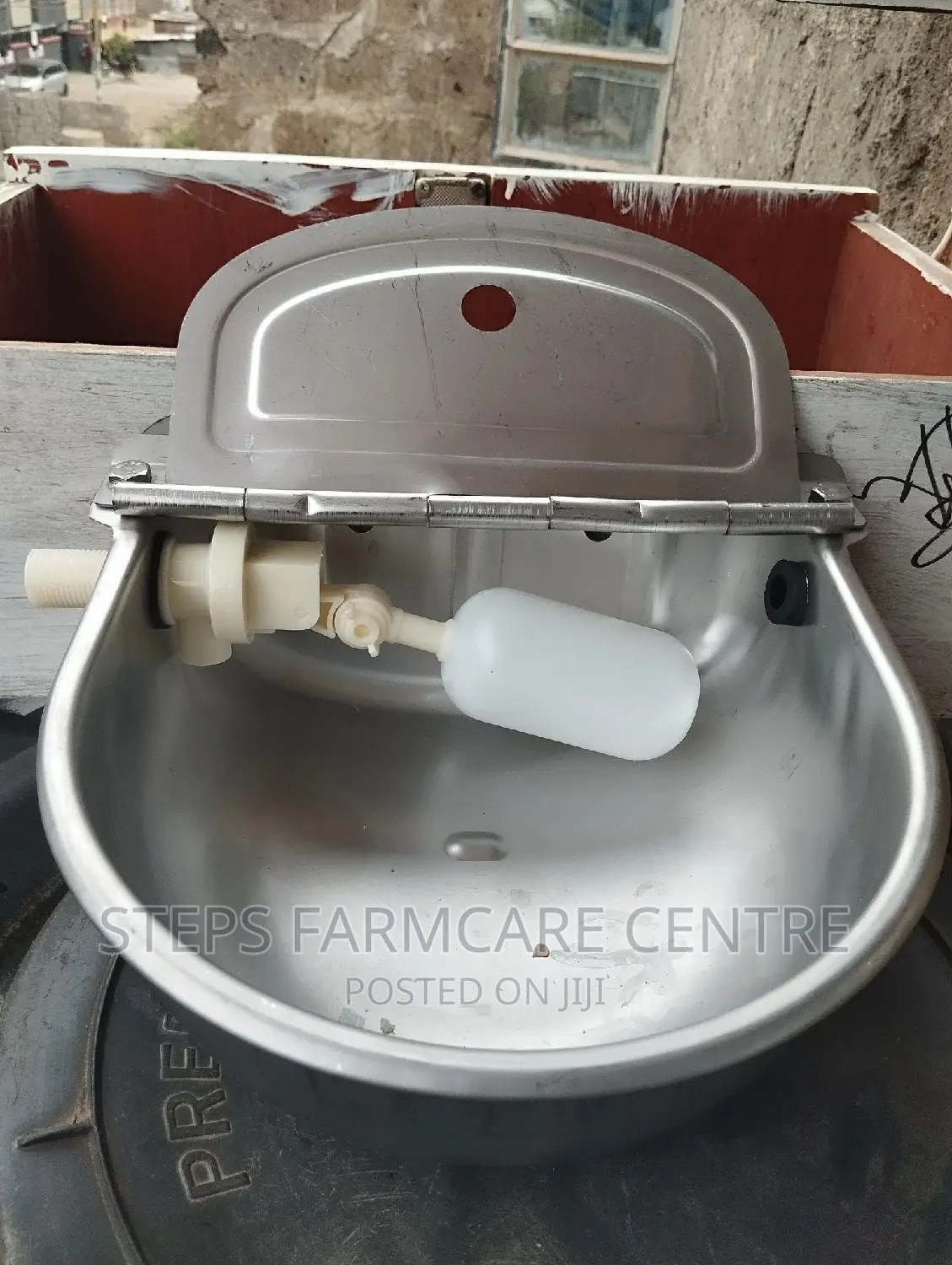 Stainless Steel Automatic Cow Drinker With Ball Valve