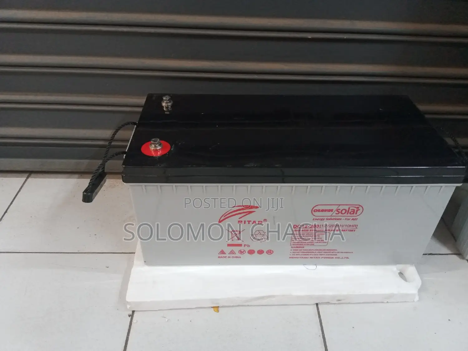 Ritar Chloride 200ah Heavy Duty Backup Battery