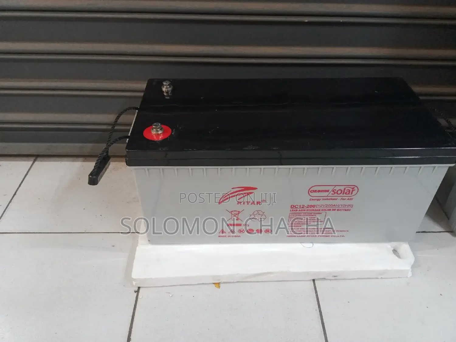 Ritar Chloride 200ah Heavy Duty Backup Battery