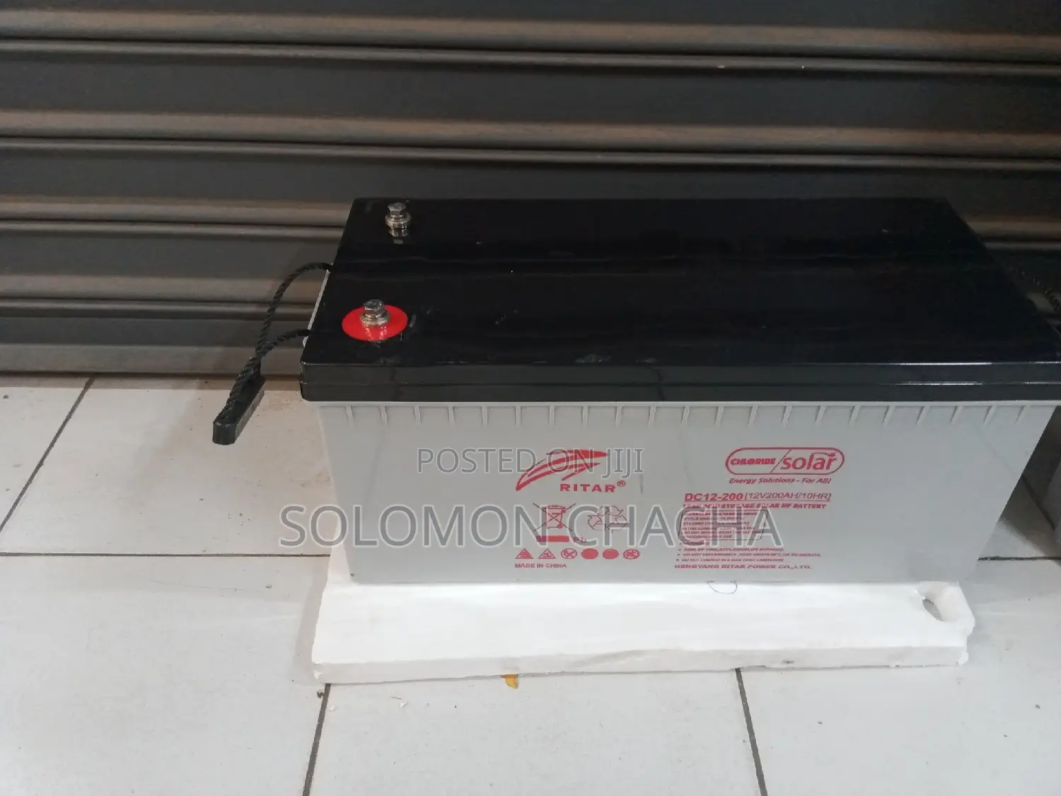Ritar Chloride 200ah Heavy Duty Backup Battery