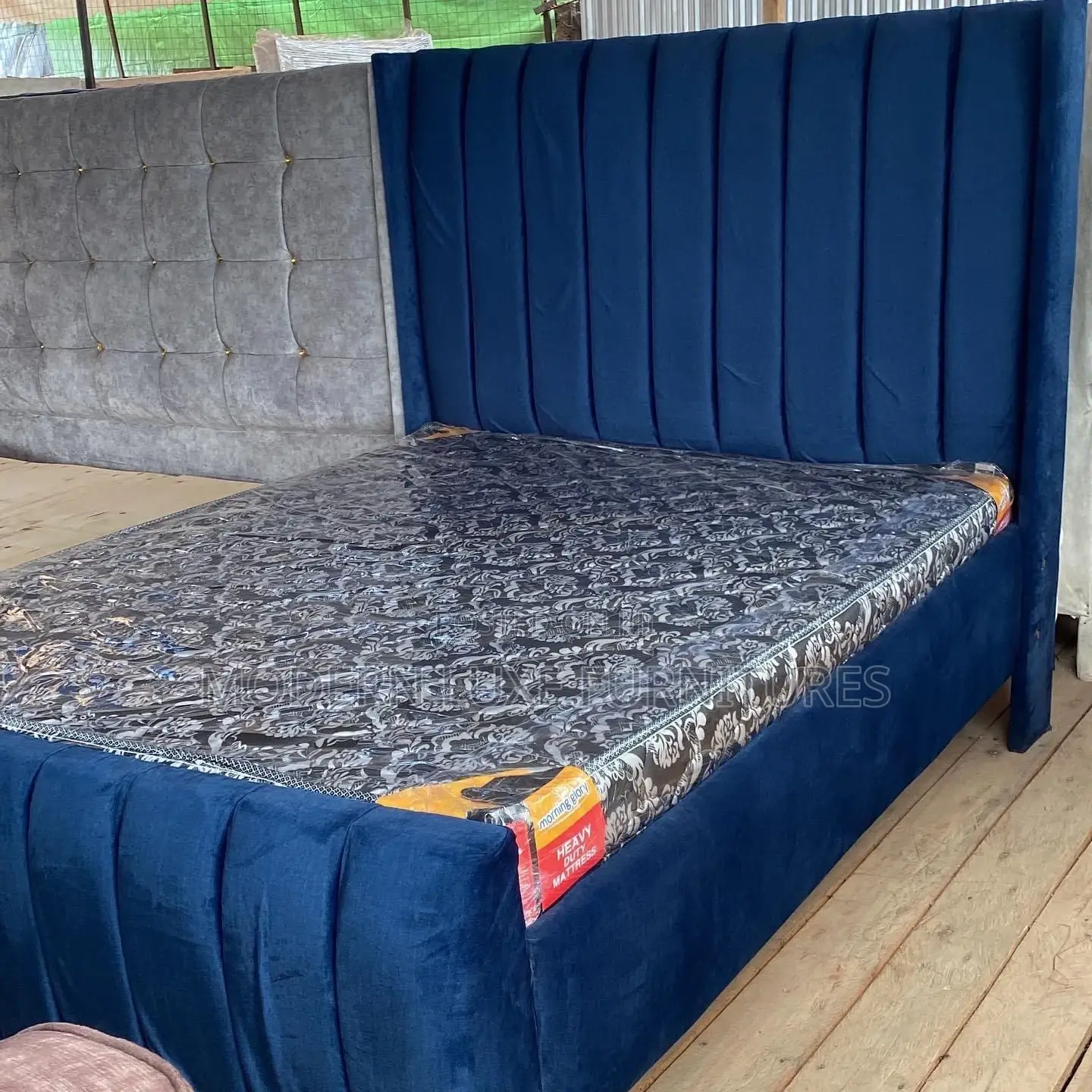 5/6 Fabric Bed