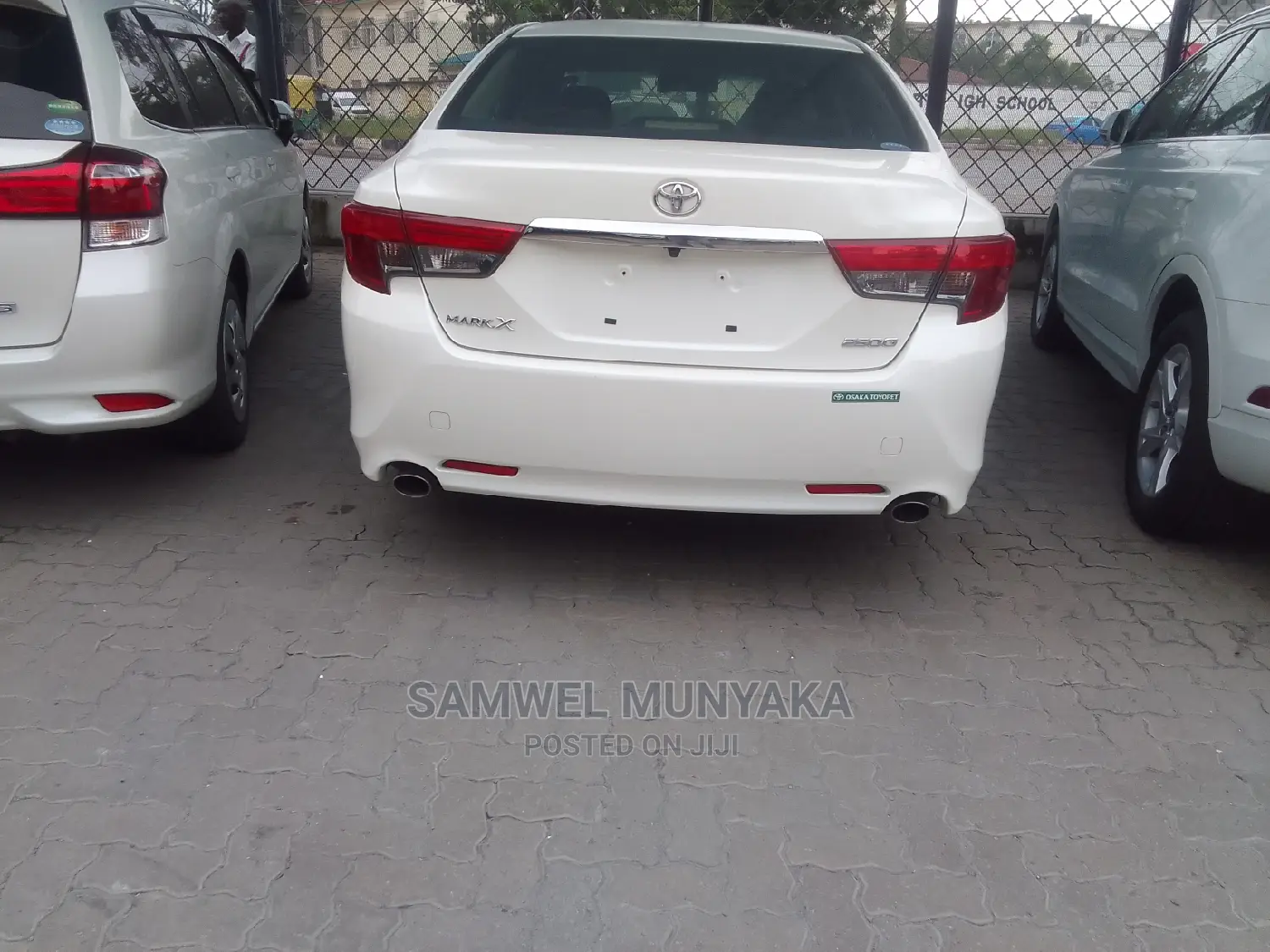 Toyota Mark X 2.5 AWD 2017 White