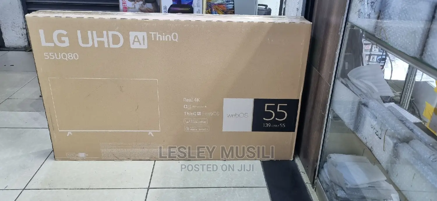 LG Uhd TV Uq80 55 Smart TV | Webos | Thinq Ai