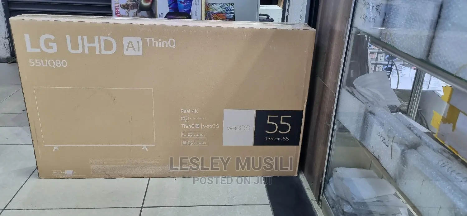 LG Uhd TV Uq80 55 Smart TV | Webos | Thinq Ai