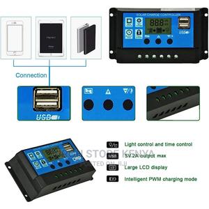 Solar Charge Controller 12v/24v 10A - thumbnail 2