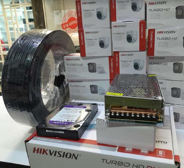 Four 4 Channel CCTV Camera Complete System Package - main view