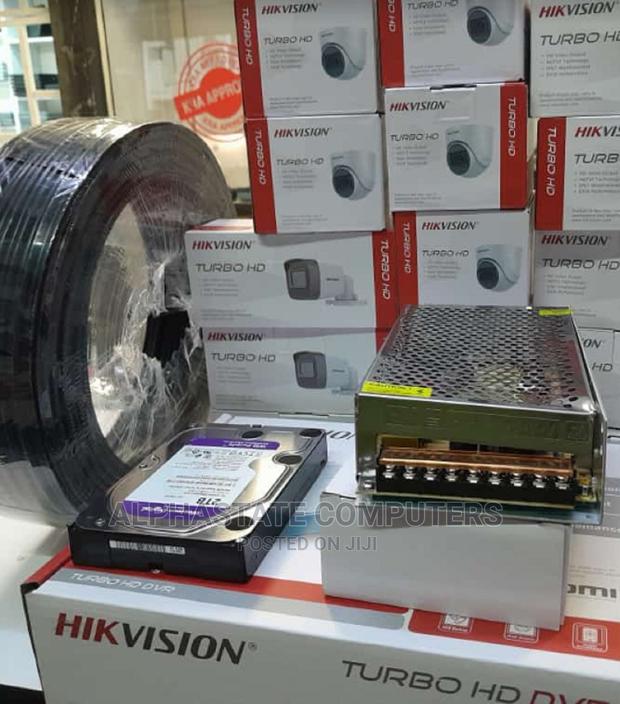 Hikvision 4 CCTV Cameras Complete System Package 500gb HDD - main view