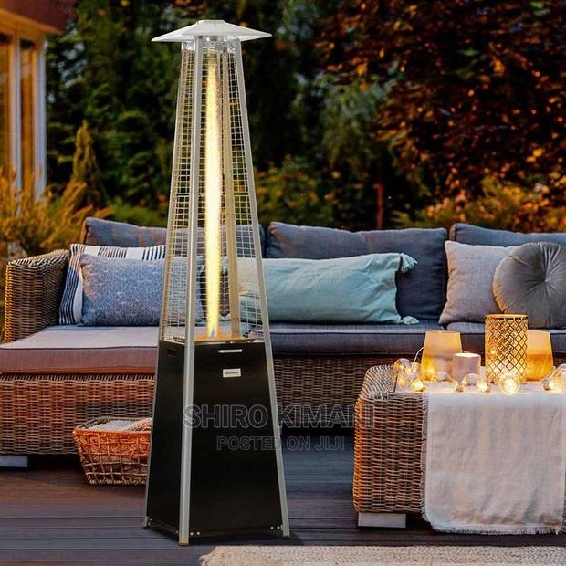 Pyramid Glass Patio Heater - thumbnail 2