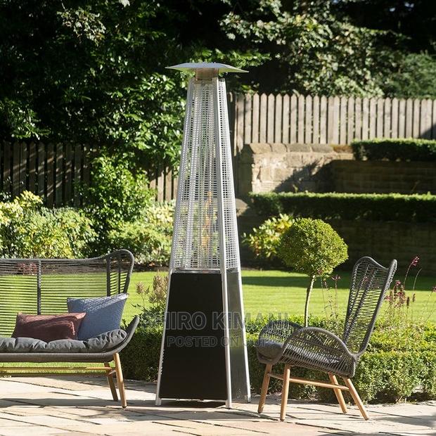 Pyramid Glass Patio Heater