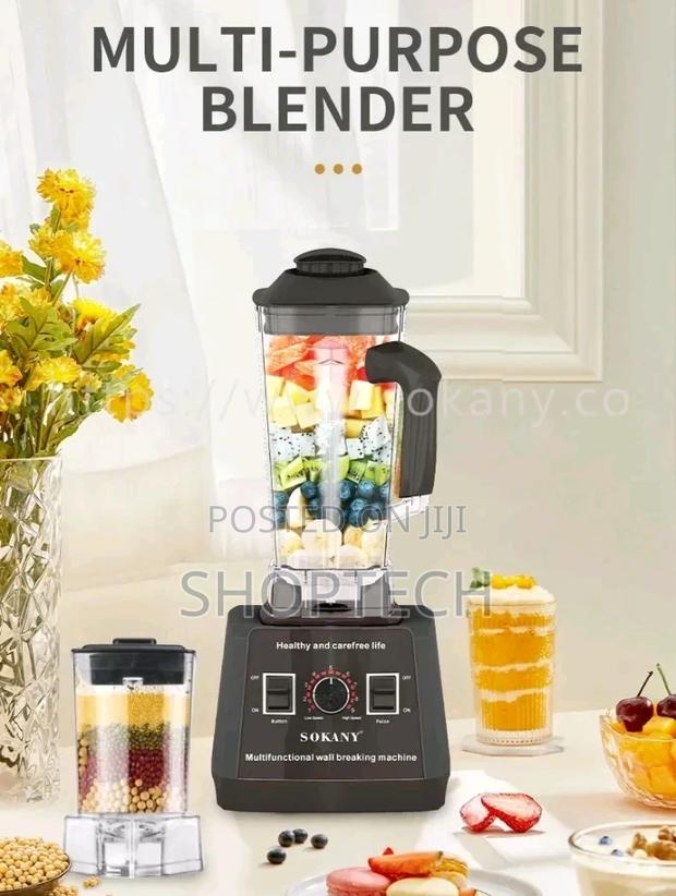 Sokany Multifunction 2 in 1 Commercial Heavy Blender