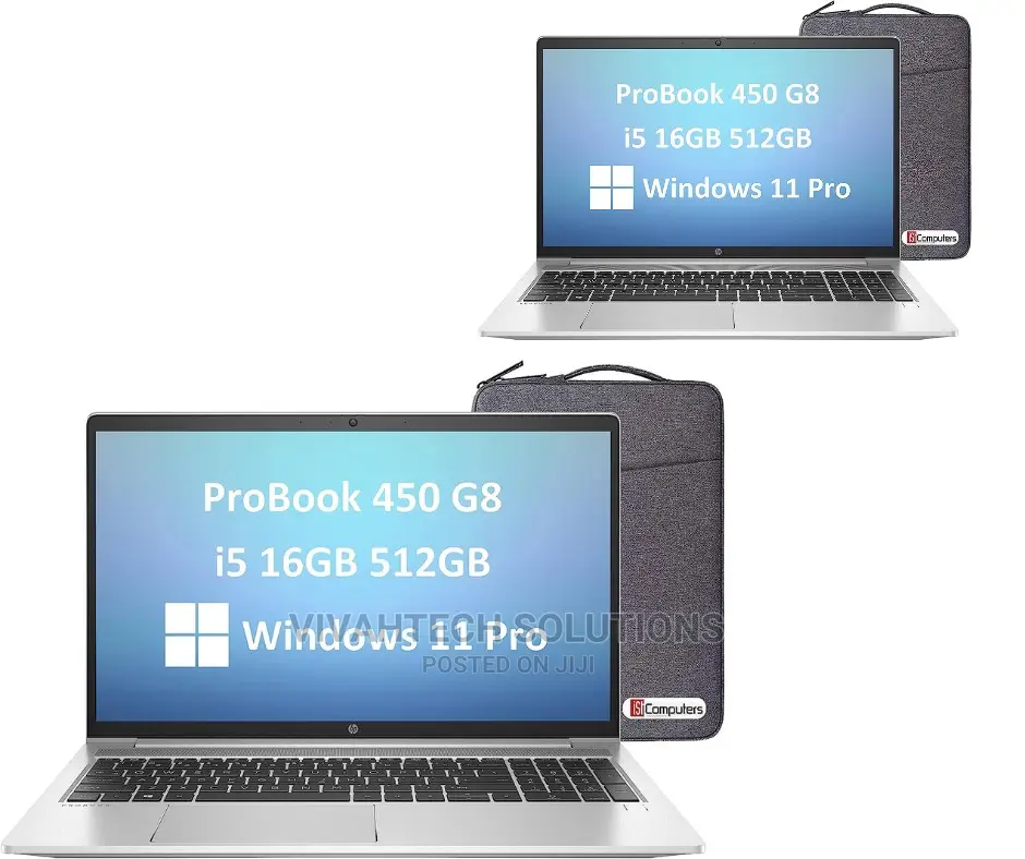 New Laptop HP ProBook 450 G8 8GB Intel Core I5 SSD 256GB