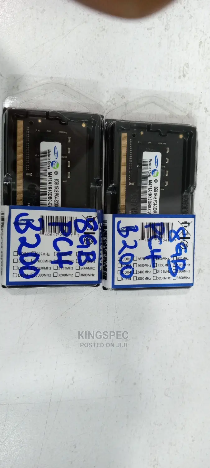 Laptop Memory 8gb Ddr4 (Pc4) -3200mhz