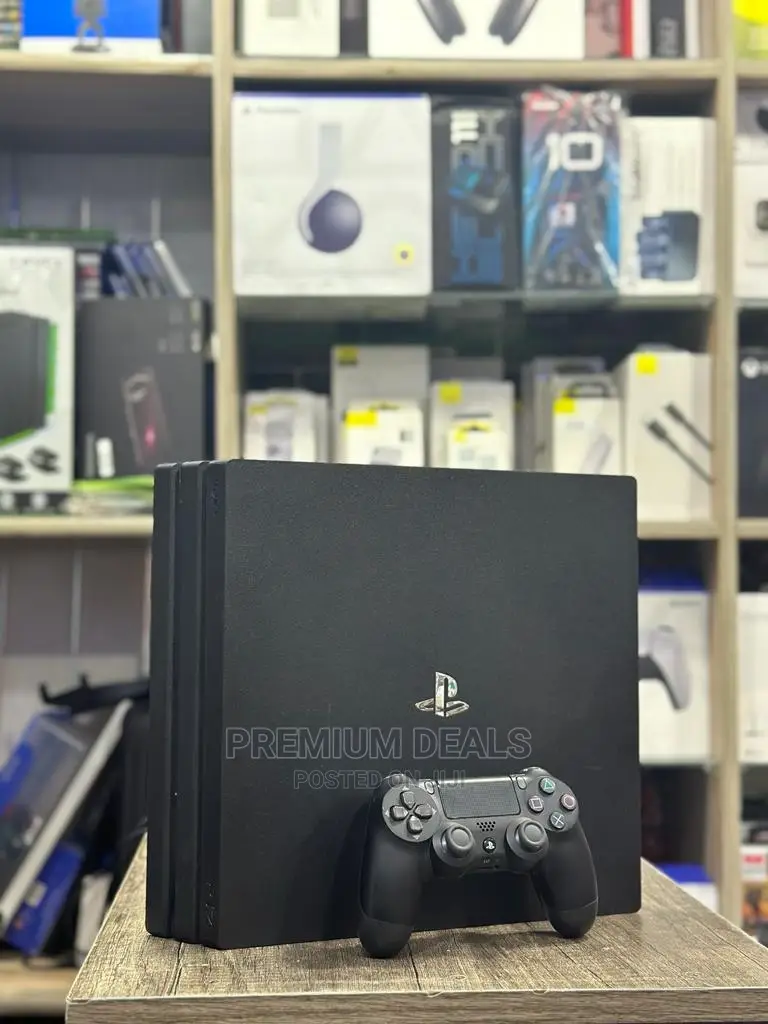 Clean Ps4 Pro With Original Controller