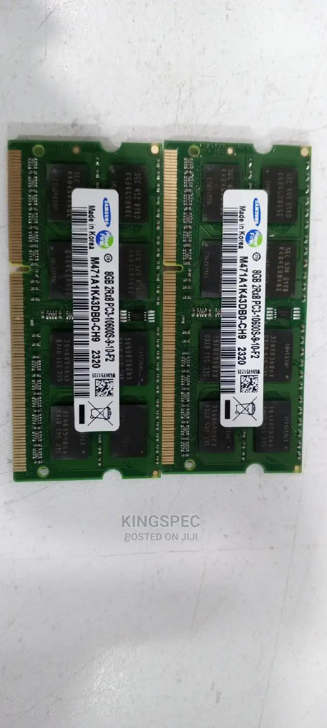 Laptop Memory 8gb Ddr3 (Pc3) 10600mhz