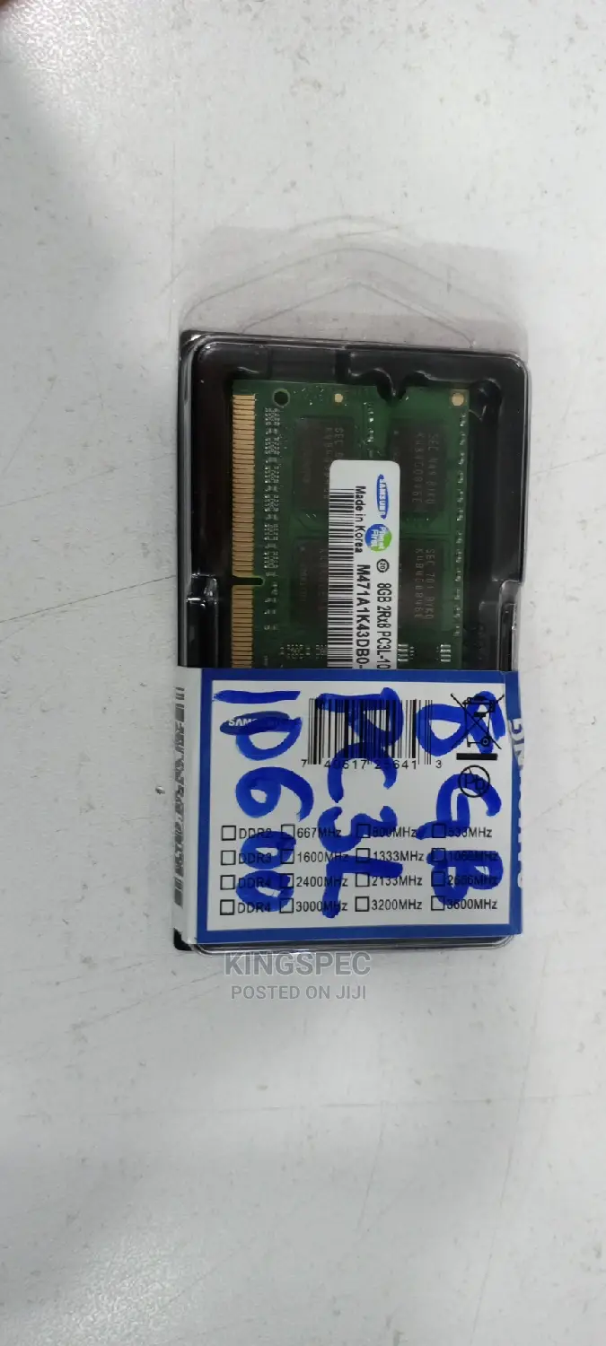 Laptop Memory 8gb Ddr3l(Pc3l)-10600mhz