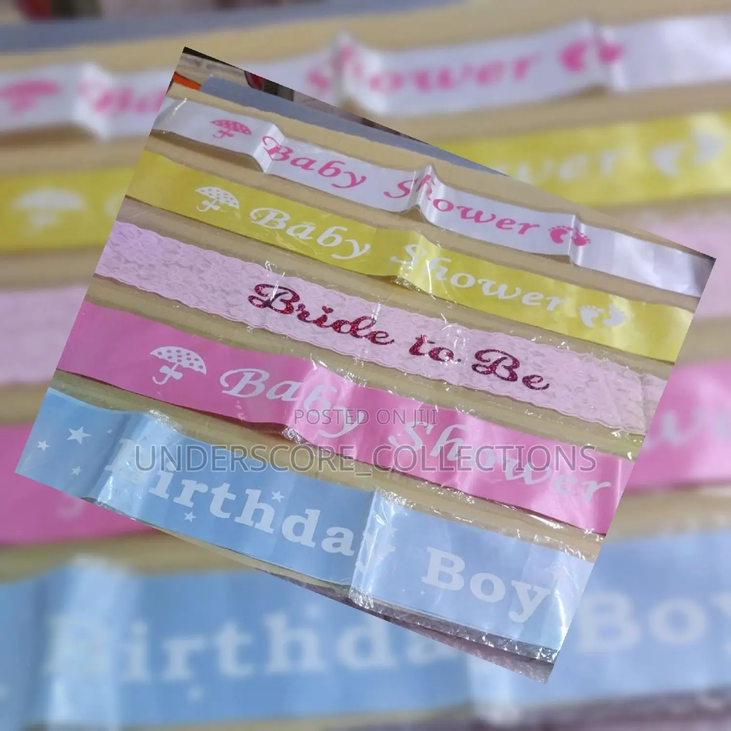 Sash for Weddings, Bride to Be, Birthday and Baby Showers