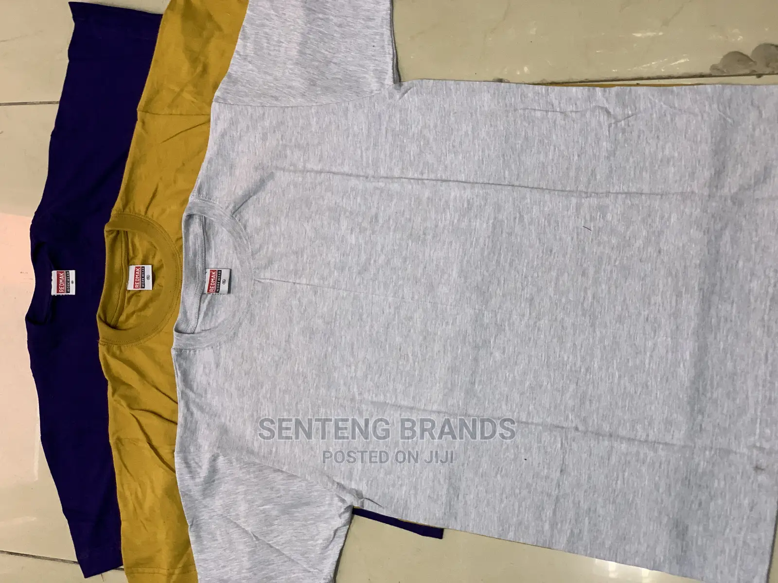 Ash Grey Cotton Plain Tshirt