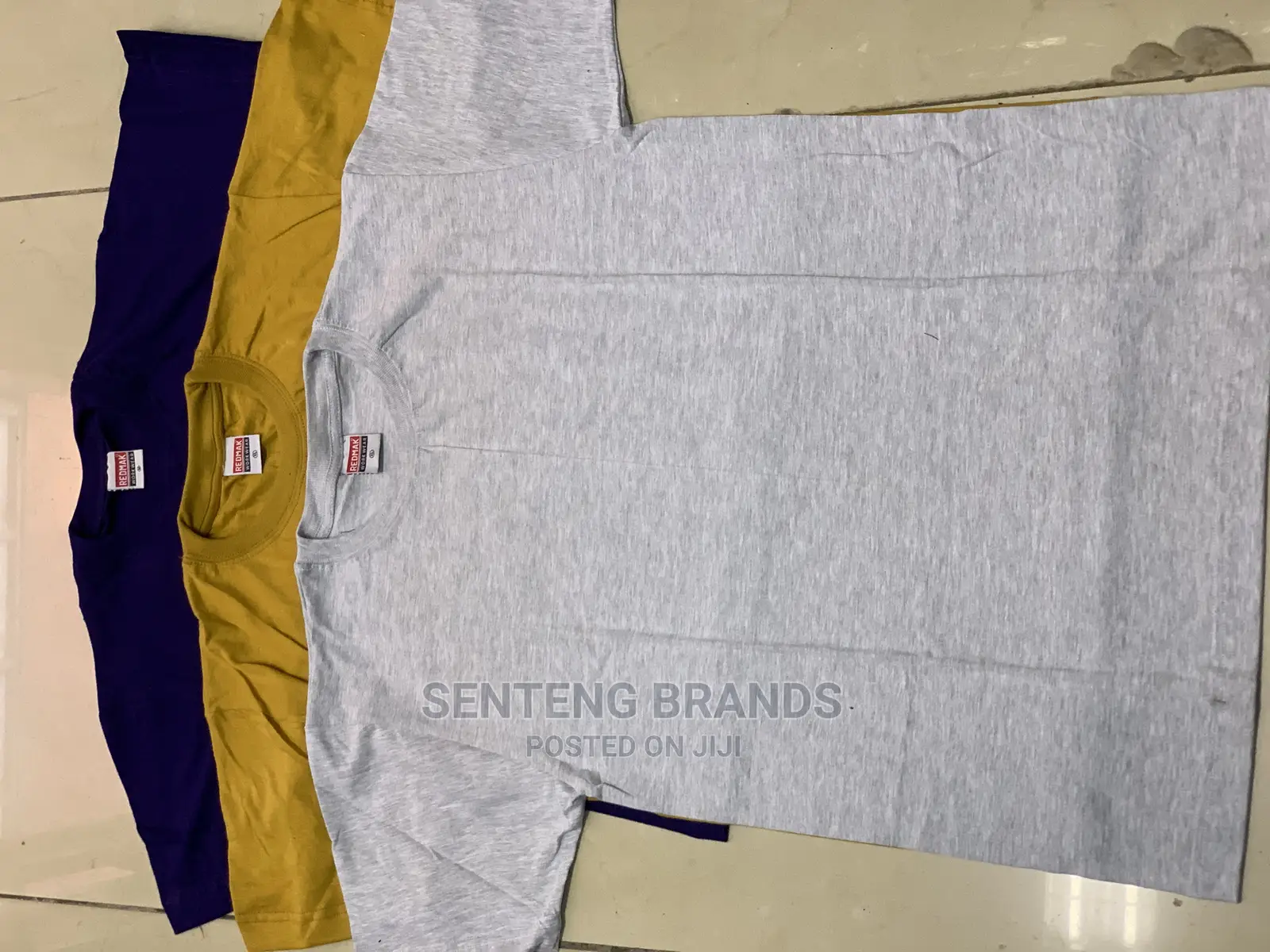 Ash Grey Cotton Plain Tshirt