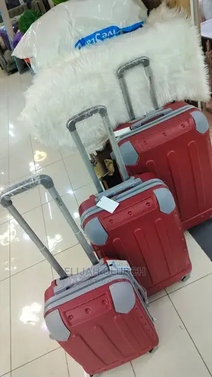 4 In1 Luxurious Fibre Suitcase