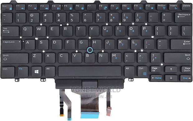 DELL Keyboard Replacement Compatible With Dell E5450,E1450 - main view