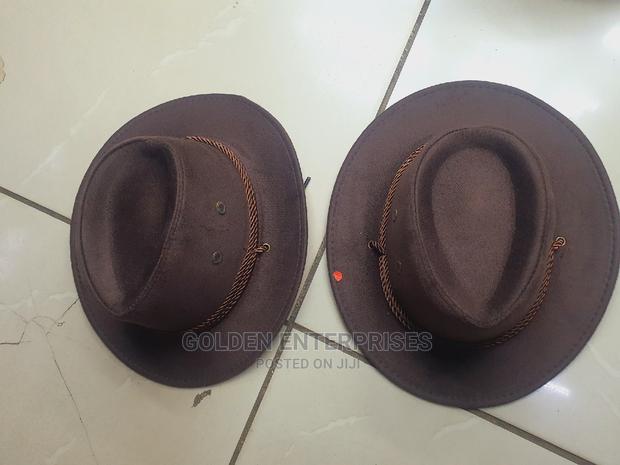 Dark Brown Kids Cowboy Hats - main view