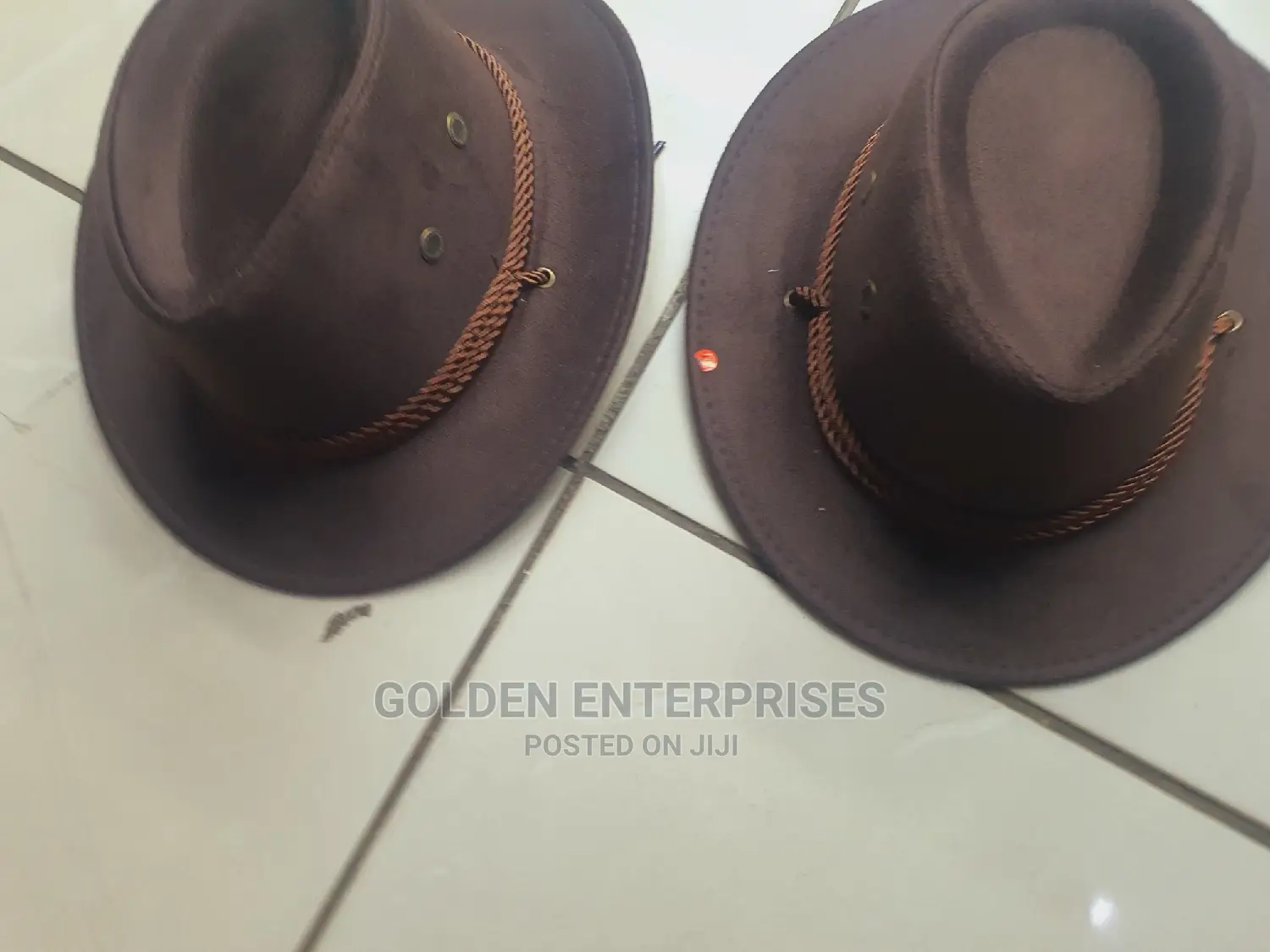 Dark Brown Kids Cowboy Hats