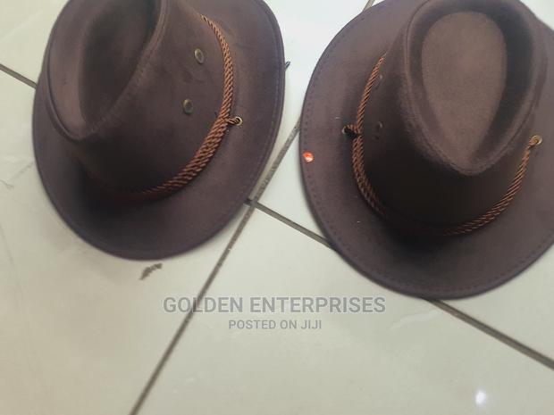 Dark Brown Kids Cowboy Hats