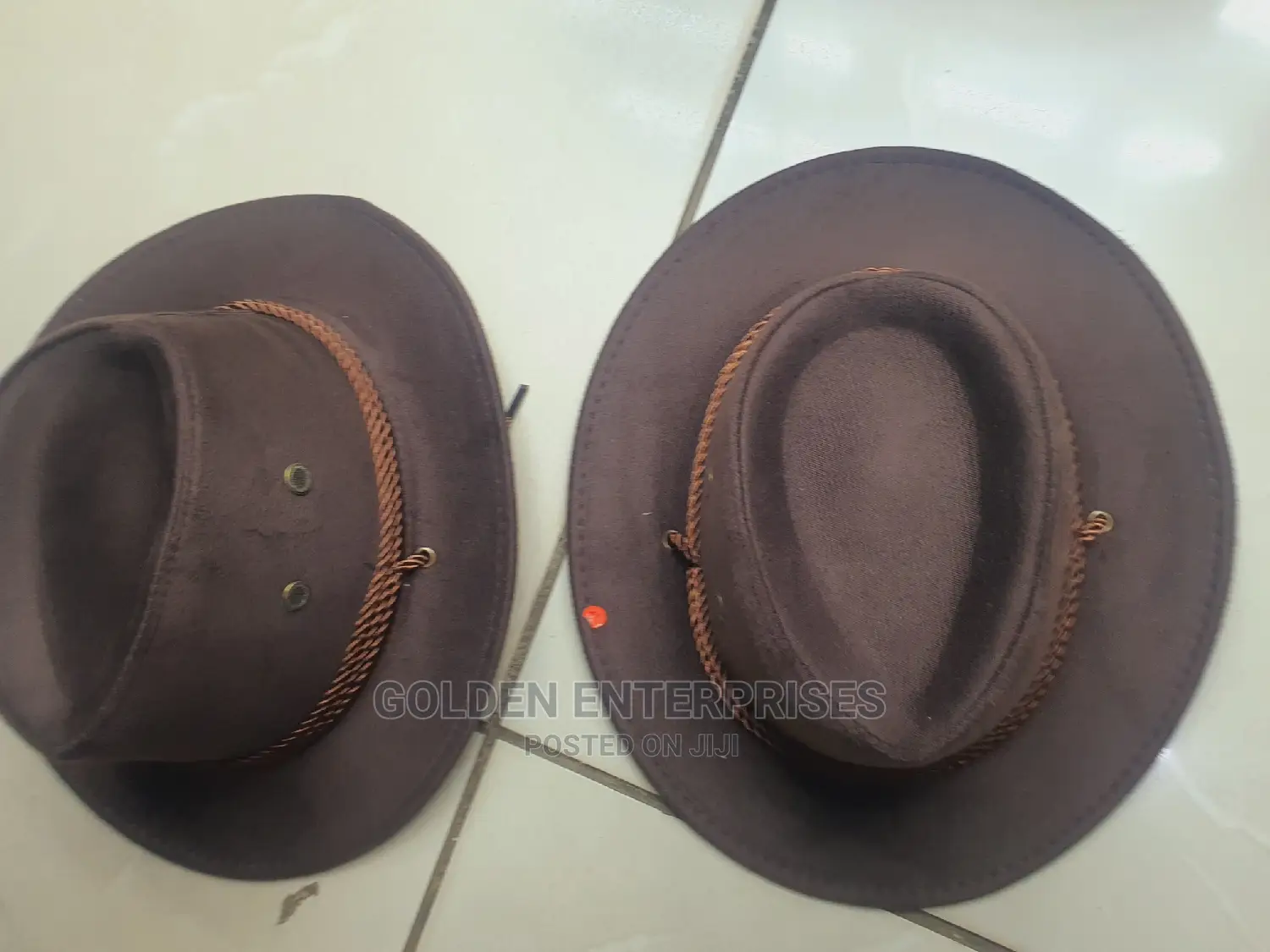 Kids Dark Brown Cowboy Hats