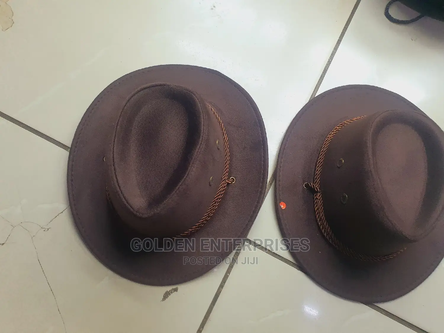 Kids Dark Brown Cowboy Hats