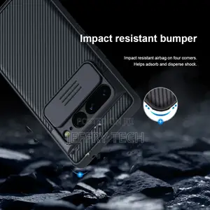 Google Pixel 7 Pro Case Black Nillkin Camshield