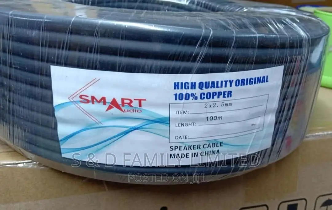 2 by 2.5mm Speaker Cable