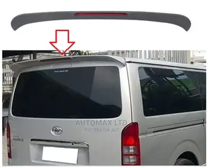 Toyota Hiace Commuter Yr2012-2018 Unpainted Spoiler, 9l