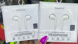 Type C Flat Wired Earphones