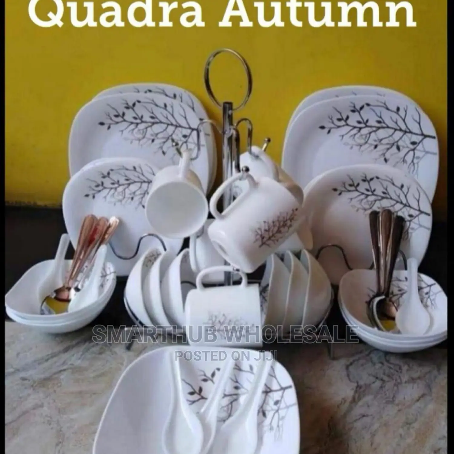 39pcs Quadra Dinner Set 