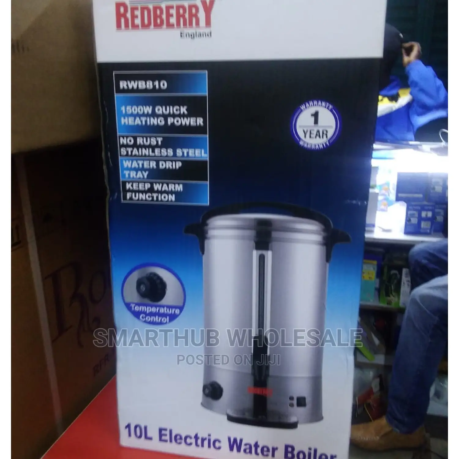 Redberry 10liters Electric Water Boiler *