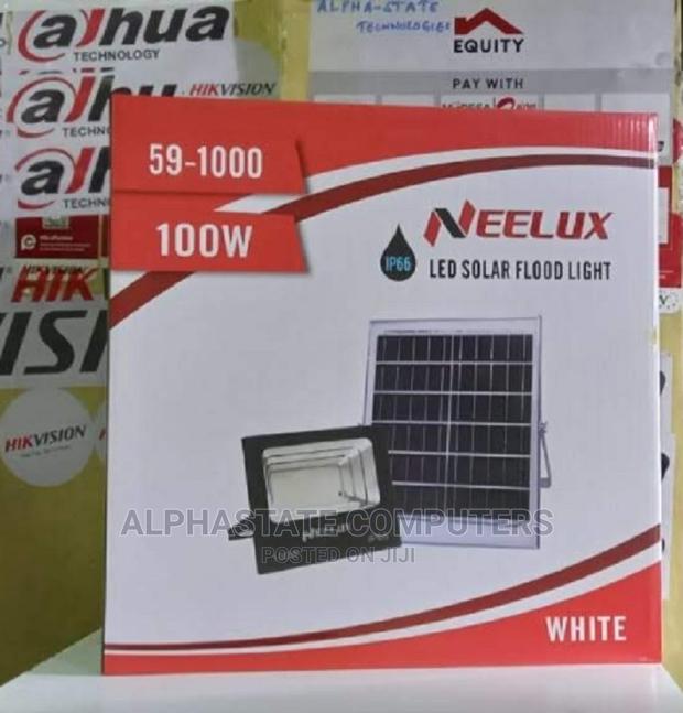 Suitable 100w Solar Floodlight Package for Security - main view