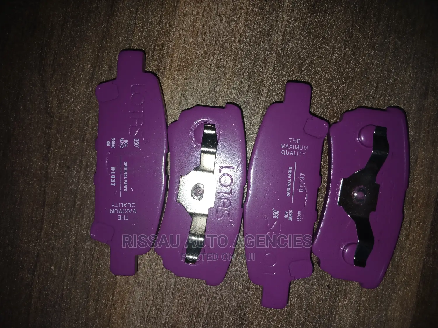 Mitsubishi Lancer Rear Lotus Brake Pads KD 4730 D1037.