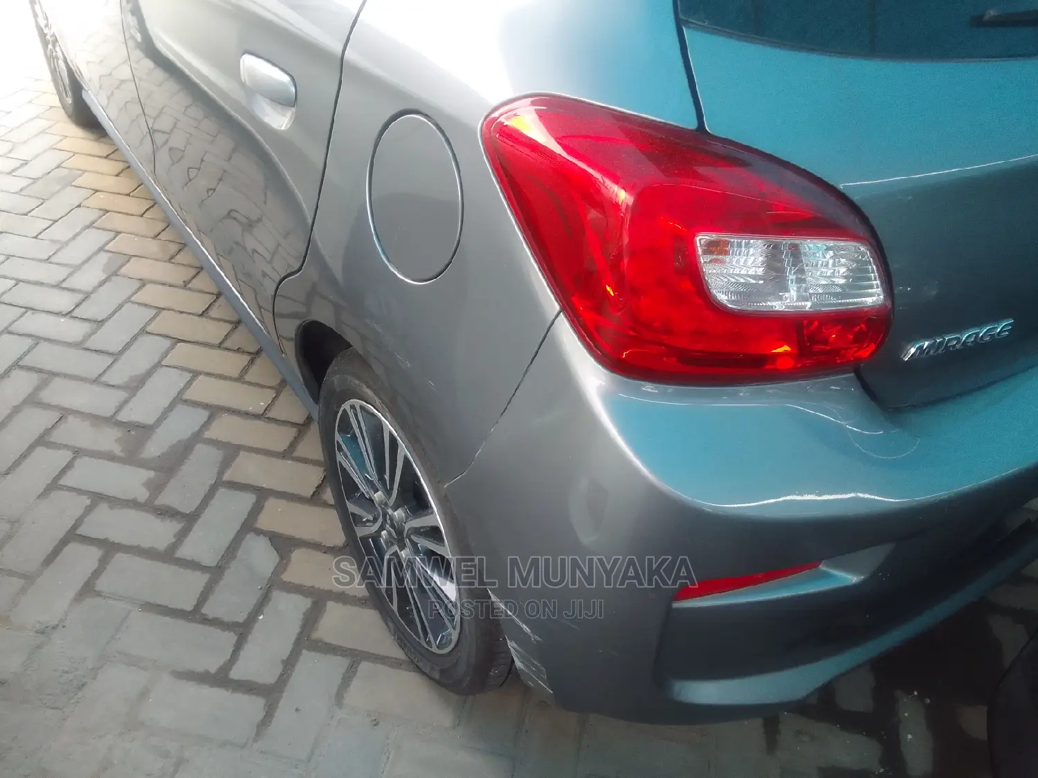 Mitsubishi Mirage 2016 Gray