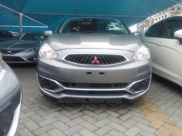 Mitsubishi Mirage 2016 Gray - thumbnail 2
