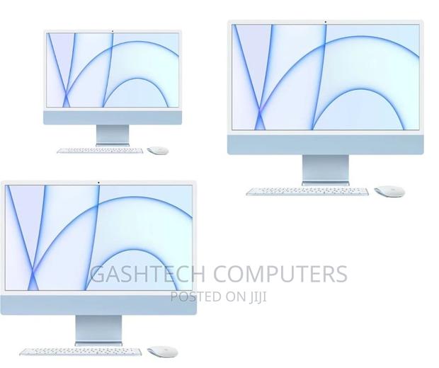 New Desktop Computer Apple iMac M1 8GB Apple M1 SSD 256GB - main view