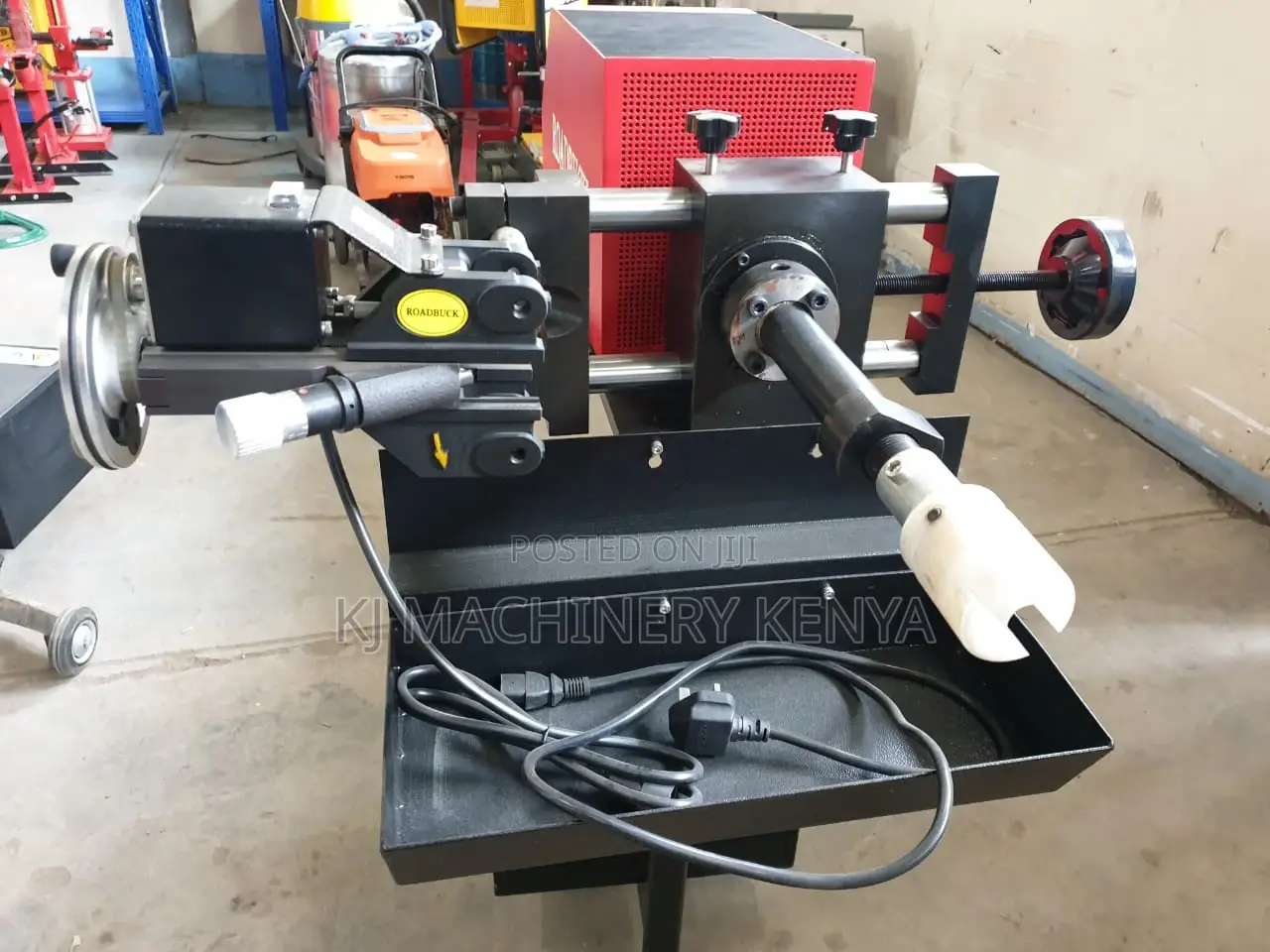 Double Function Brake Lathe Machine