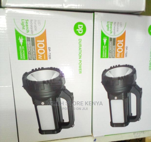 100W Rechargeable Torch Portable Security Torch - main view