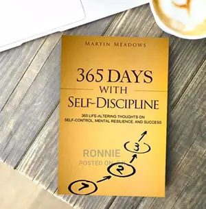 365 Days With Self-Discipline Book by Martin Meadows