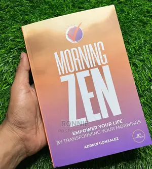 Morning Zen Book by Adrian Gonzalez