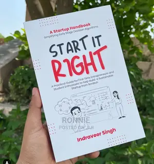 Start It Right Book by Indraveer Singh