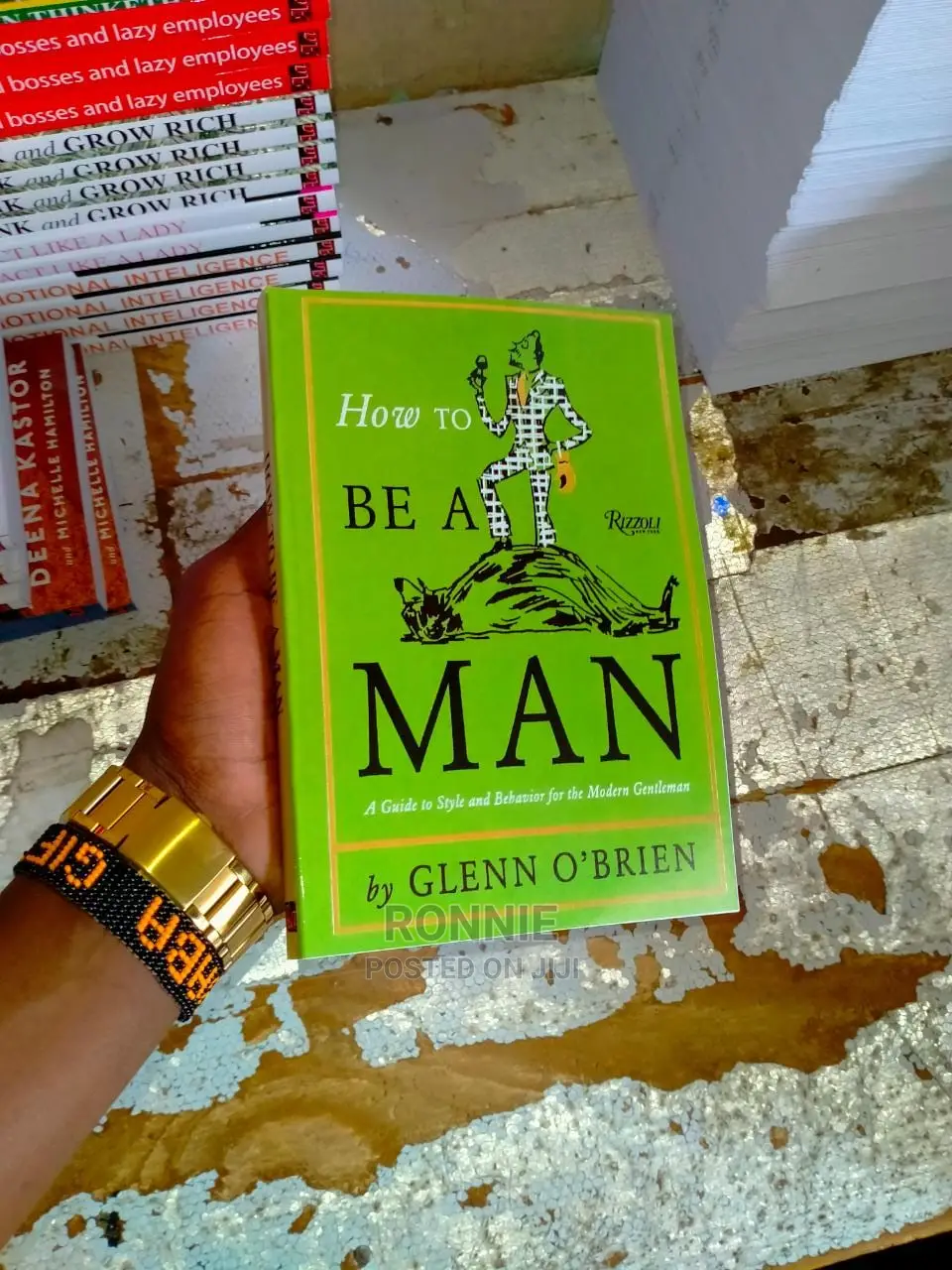 How to Be a Man Book by Glenn Obrien