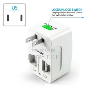 World Wide Travel/Power Charger Adapter Plug - EU MADE
