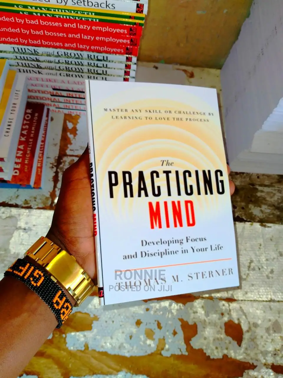 The Practicing Mind Book by Thomas M. Sterner